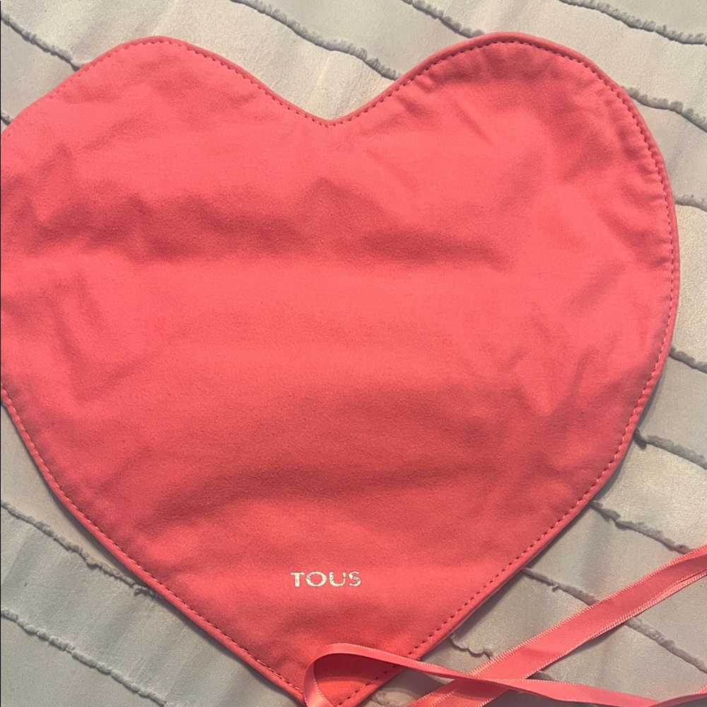 Tous travel jewelry Heart Pouch